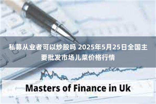 私募从业者可以炒股吗 2025年5月25日全国主要批发市场儿菜价格行情