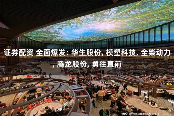 证券配资 全面爆发: 华生股份, 模塑科技, 全柴动力, 腾龙股份, 勇往直前
